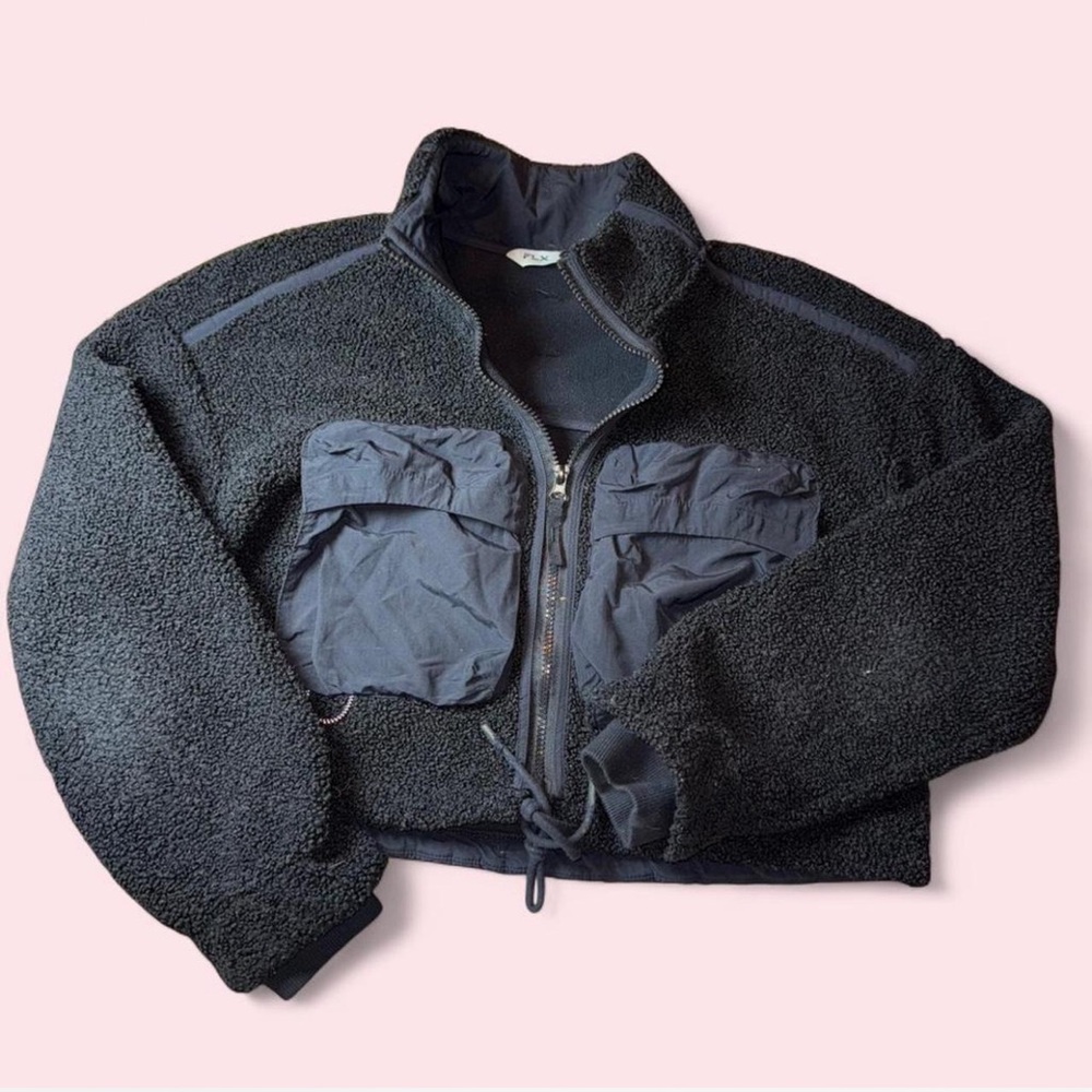 Women's Black Fleece Jacket